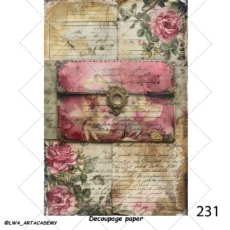 کاغذ دکوپاژ (Decoupage Paper)