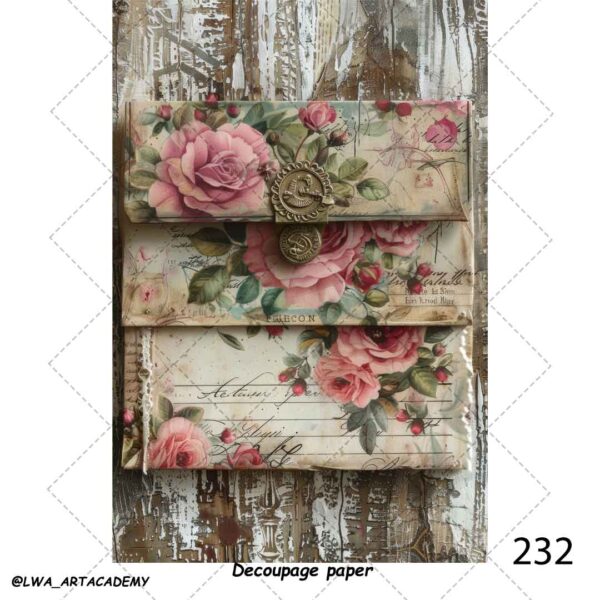 کاغذ دکوپاژ (Decoupage Paper) - تصویر 1