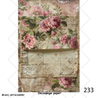 کاغذ دکوپاژ (Decoupage Paper)