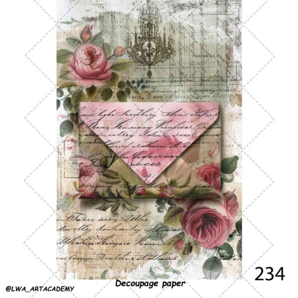 کاغذ دکوپاژ (Decoupage Paper) - تصویر 1