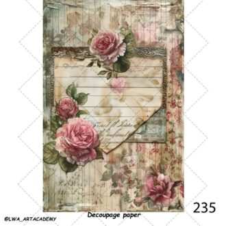 کاغذ دکوپاژ (Decoupage Paper)