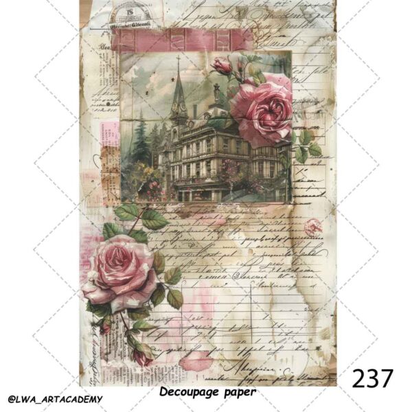 کاغذ دکوپاژ (Decoupage Paper) - تصویر 1