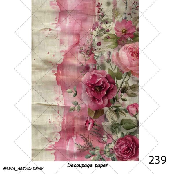 کاغذ دکوپاژ (Decoupage Paper) - تصویر 1