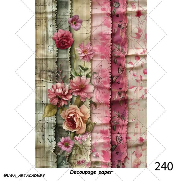 کاغذ دکوپاژ (Decoupage Paper) - تصویر 1