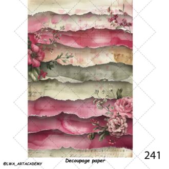 کاغذ دکوپاژ (Decoupage Paper)