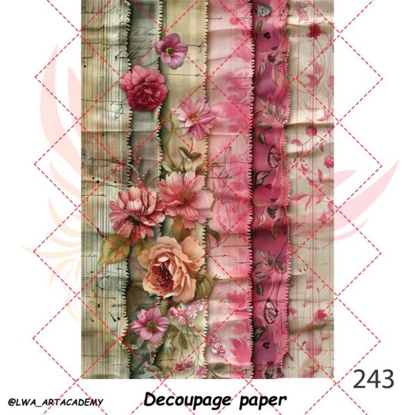 کاغذ دکوپاژ (Decoupage Paper) - تصویر 1