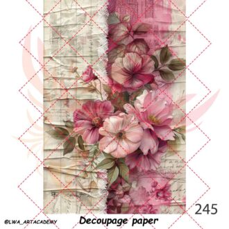 کاغذ دکوپاژ (Decoupage Paper)
