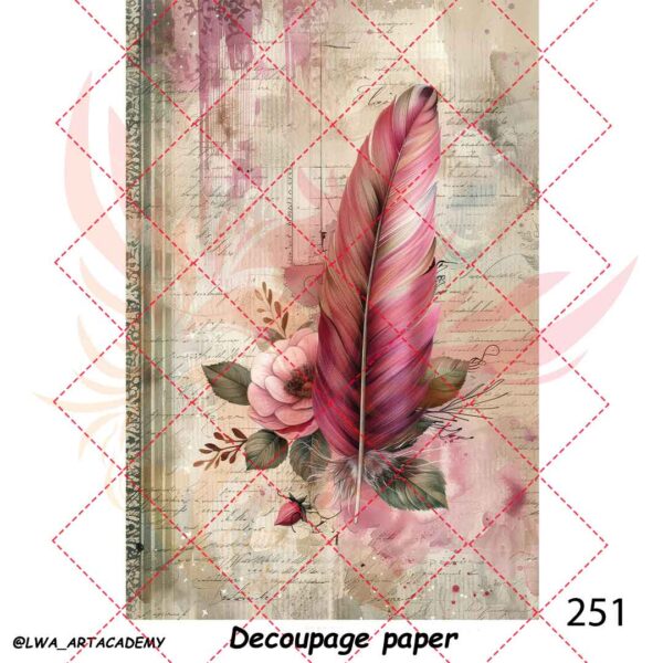 کاغذ دکوپاژ (Decoupage Paper) - تصویر 1