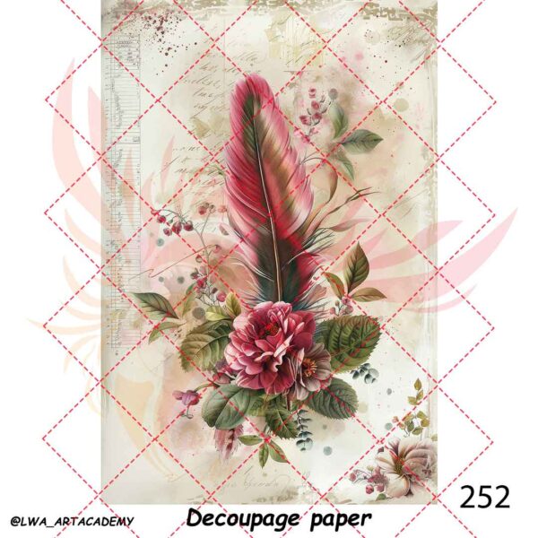 کاغذ دکوپاژ (Decoupage Paper) - تصویر 1