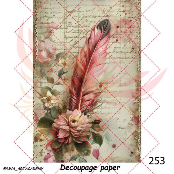 کاغذ دکوپاژ (Decoupage Paper) - تصویر 1