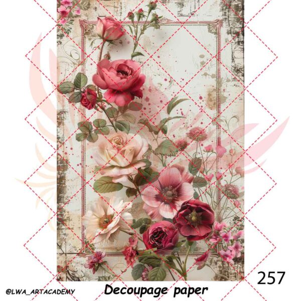 کاغذ دکوپاژ (Decoupage Paper) - تصویر 1