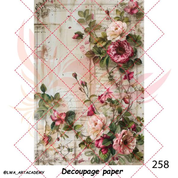 کاغذ دکوپاژ (Decoupage Paper) - تصویر 1