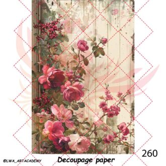 کاغذ دکوپاژ (Decoupage Paper)