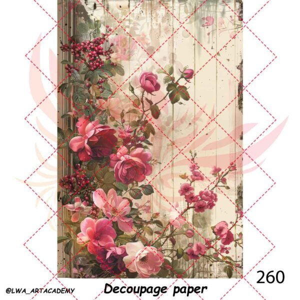 کاغذ دکوپاژ (Decoupage Paper) - تصویر 1