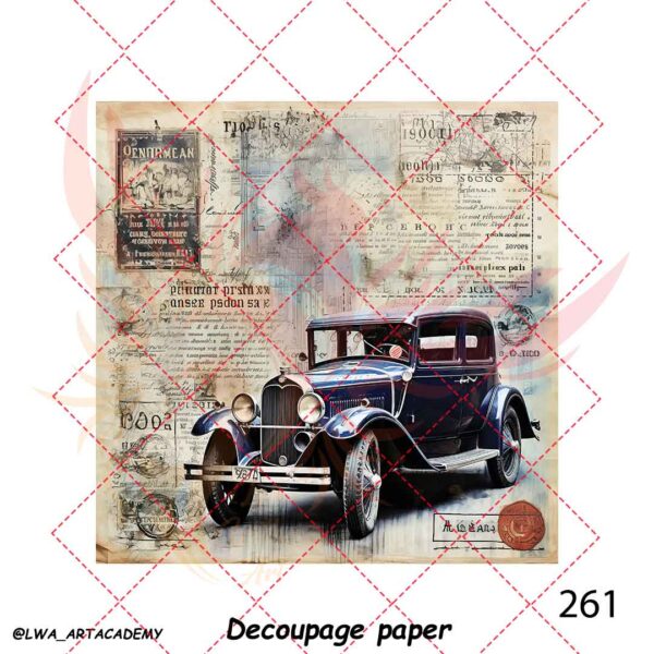 کاغذ دکوپاژ (Decoupage Paper) - تصویر 1