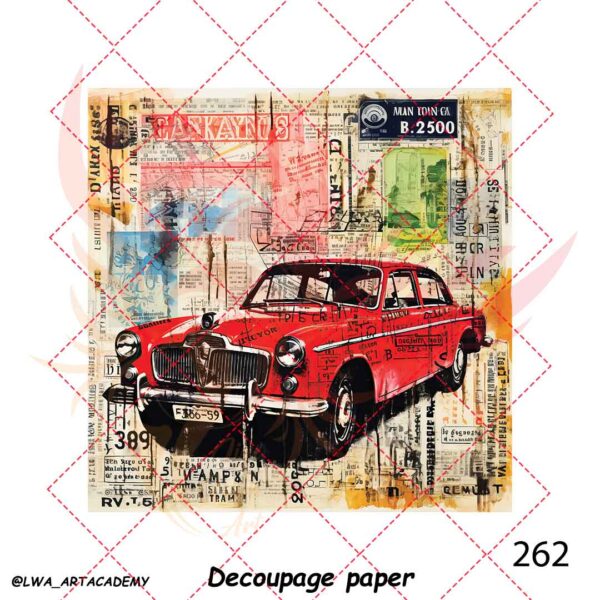 کاغذ دکوپاژ (Decoupage Paper) - تصویر 1