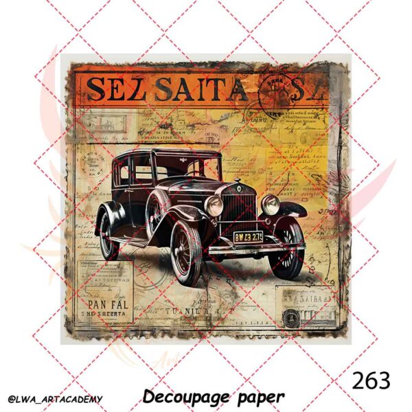 کاغذ دکوپاژ (Decoupage Paper) - تصویر 1