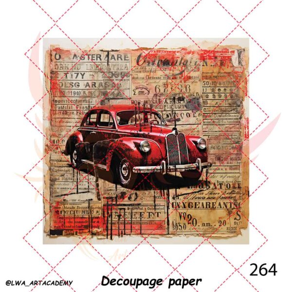 کاغذ دکوپاژ (Decoupage Paper) - تصویر 1