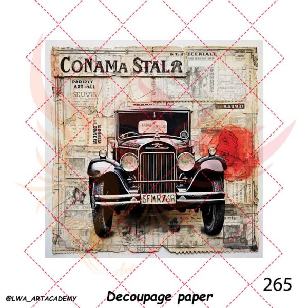 کاغذ دکوپاژ (Decoupage Paper) - تصویر 1