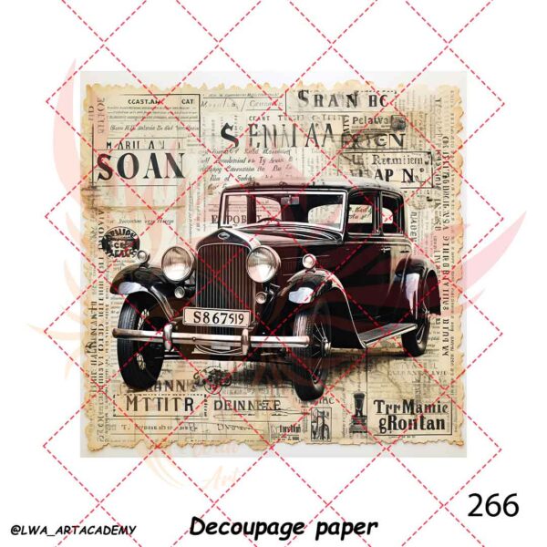 کاغذ دکوپاژ (Decoupage Paper) - تصویر 1