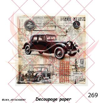 کاغذ دکوپاژ (Decoupage Paper)