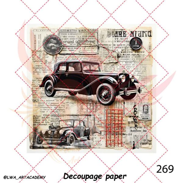 کاغذ دکوپاژ (Decoupage Paper) - تصویر 1