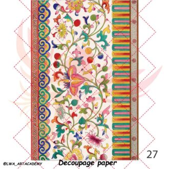 کاغذ دکوپاژ (Decoupage Paper)
