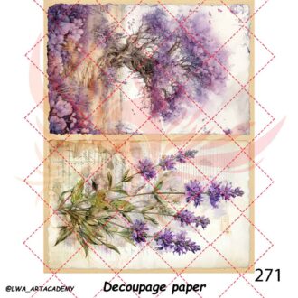 کاغذ دکوپاژ (Decoupage Paper)
