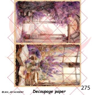 کاغذ دکوپاژ (Decoupage Paper)