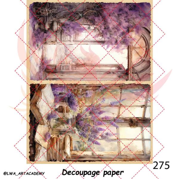 کاغذ دکوپاژ (Decoupage Paper) - تصویر 1