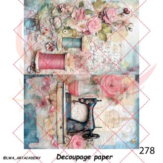 کاغذ دکوپاژ (Decoupage Paper)