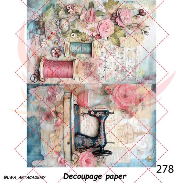 کاغذ دکوپاژ (Decoupage Paper) - تصویر 1