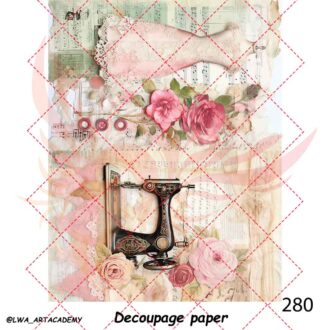 کاغذ دکوپاژ (Decoupage Paper)