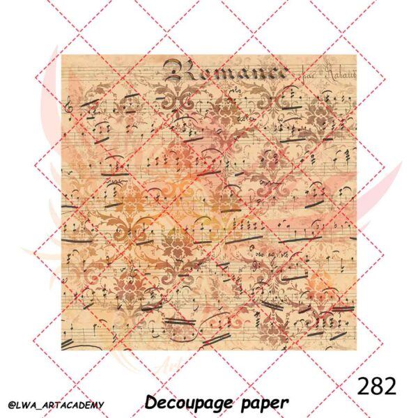 282 کاغذ دکوپاژ (Decoupage Paper) - تصویر 1