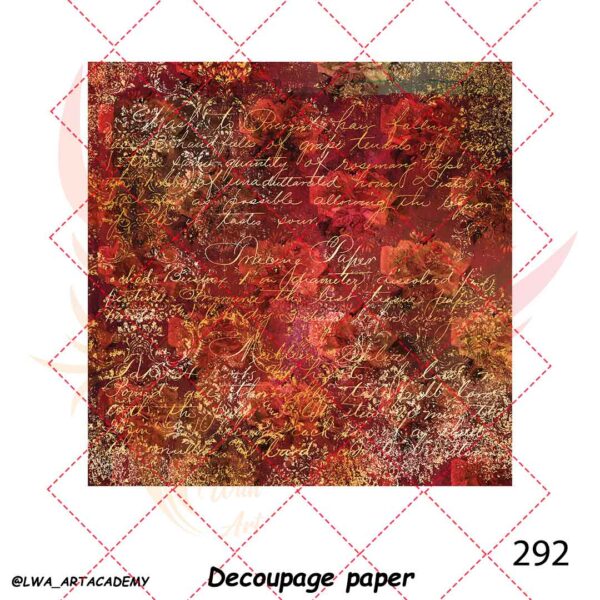 کاغذ دکوپاژ (Decoupage Paper) - تصویر 1