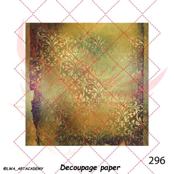 296 کاغذ دکوپاژ (Decoupage Paper) - تصویر 1