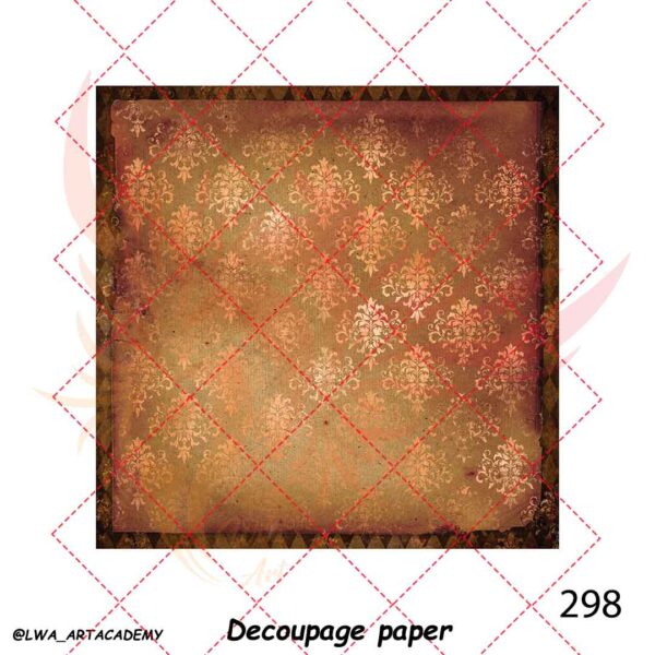 298 کاغذ دکوپاژ (Decoupage Paper) - تصویر 1