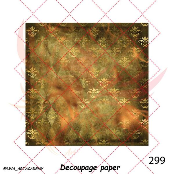 299 کاغذ دکوپاژ (Decoupage Paper) - تصویر 1