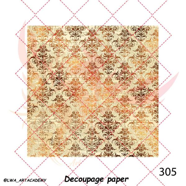کاغذ دکوپاژ (Decoupage Paper) - تصویر 1