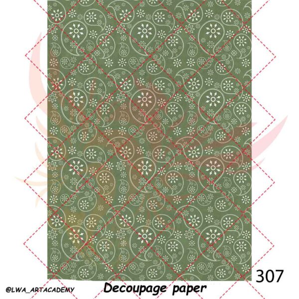 307 کاغذ دکوپاژ (Decoupage Paper) - تصویر 1