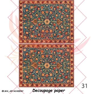 کاغذ دکوپاژ (Decoupage Paper)