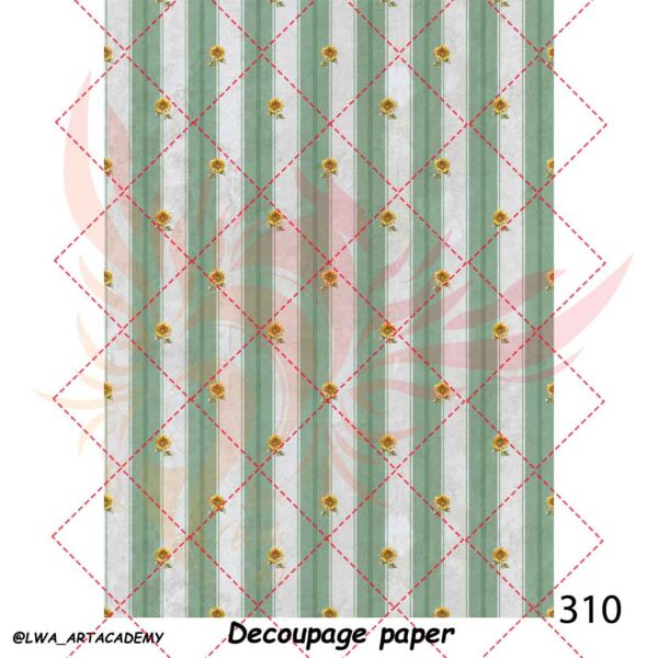 310 کاغذ دکوپاژ (Decoupage Paper) - تصویر 1