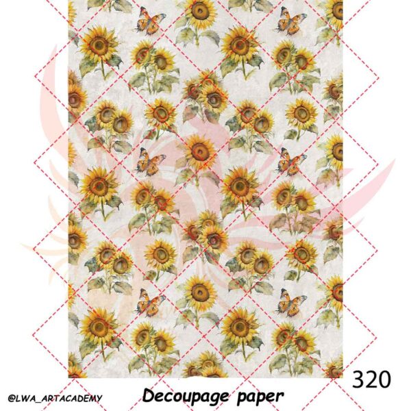 کاغذ دکوپاژ (Decoupage Paper) - تصویر 1