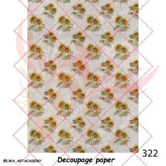 کاغذ دکوپاژ (Decoupage Paper)