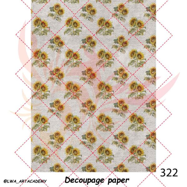 کاغذ دکوپاژ (Decoupage Paper) - تصویر 1