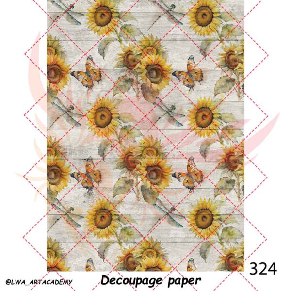 کاغذ دکوپاژ (Decoupage Paper) - تصویر 1