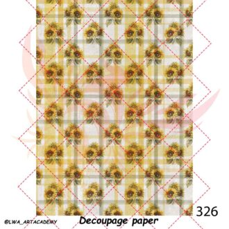 کاغذ دکوپاژ (Decoupage Paper)