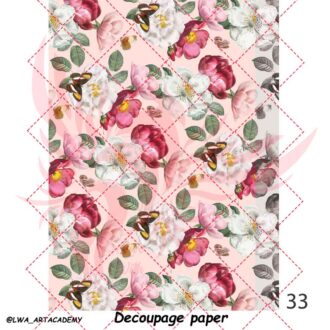 کاغذ دکوپاژ (Decoupage Paper)
