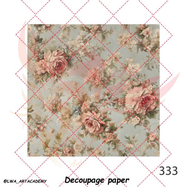333 کاغذ دکوپاژ (Decoupage Paper) - تصویر 1