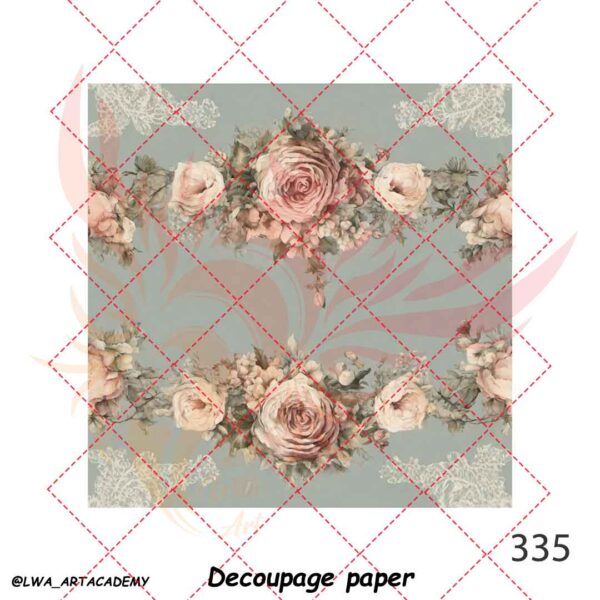335 کاغذ دکوپاژ (Decoupage Paper) - تصویر 1